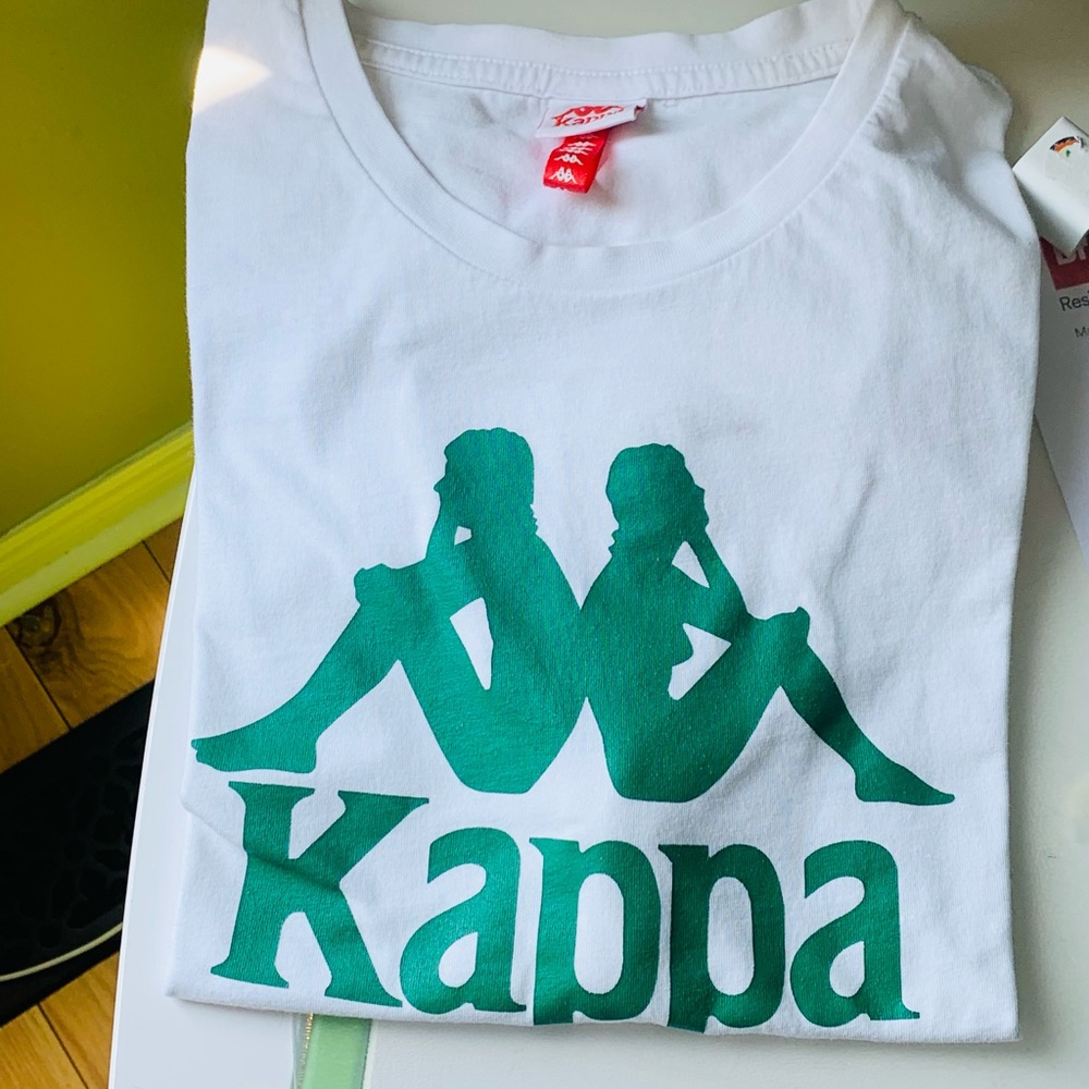 Kappa Green standard logo tee